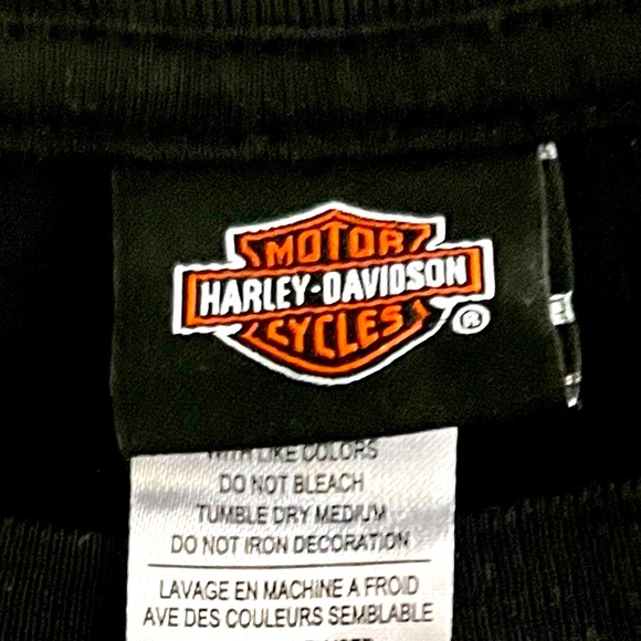 HARLEY DAVIDSON Original Women Medium Long Sleeves, Pit to Pit 18” - Picture 4 of 5